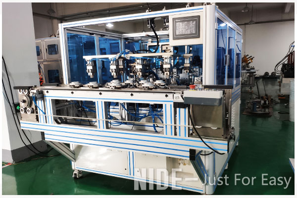 Máquina de enrolamento totalmente automático da bobina da agulha do estator do motor do inversor da máquina manufacturer-2 do motor elétrico de China