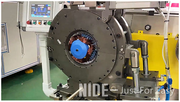 máquina automática da inserção da bobina de estator do motor da bomba