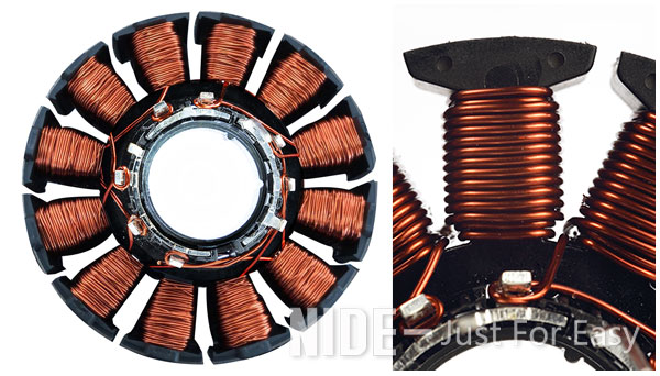 enrolamento de bobina externo automático da agulha da máquina de enrolamento do rotor para a fabricação do motor de Bldc
