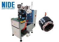 Máquina de enrolamento lateral dobro automática do motor da extremidade de bobina do estator da máquina de atadura