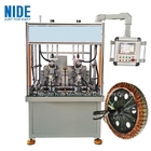 Máquina de enrolamento automática do motor do cubo da bicicleta de E com a bobina do inseto de 2 estações mais larga