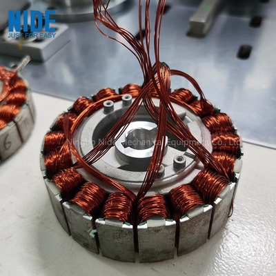 2 estações Wheel Hub Motor Stator máquina de enrolamento automática auto-equilíbrio scooter
