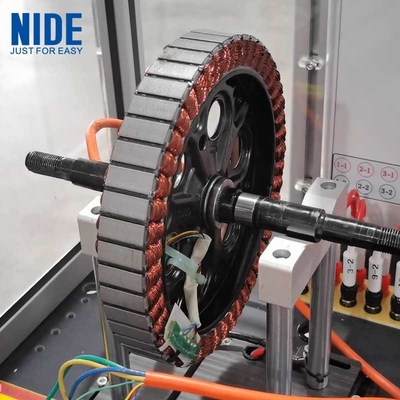 Máquina automática de teste de estator de motor de roda BLDC