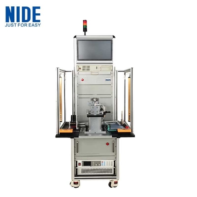 Máquina automática de ensaio de motores de eixo de roda BLDC