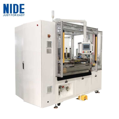 Máquina automática de enrolar bobinas de estator linear de três pinos