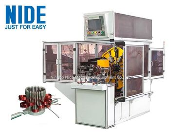 Máquina de enrolamento automática da bobina, máquina de enrolamento da onda do estator do motor do motor-gerador do alternador
