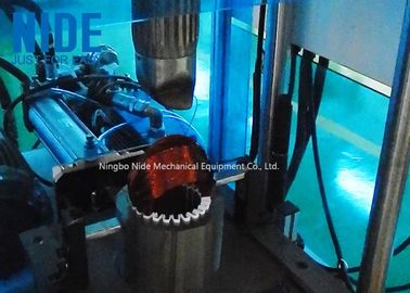 Máquina deformação da bobina de baixo nível de ruído automática hidráulica do enrolamento do estator