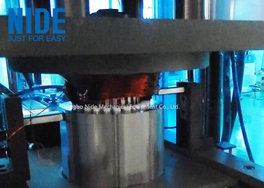 Máquina deformação da bobina de baixo nível de ruído automática hidráulica do enrolamento do estator