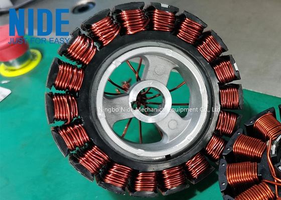 Máquina de enrolamento do estator da estação do motor 2 da roda de Hoverboard