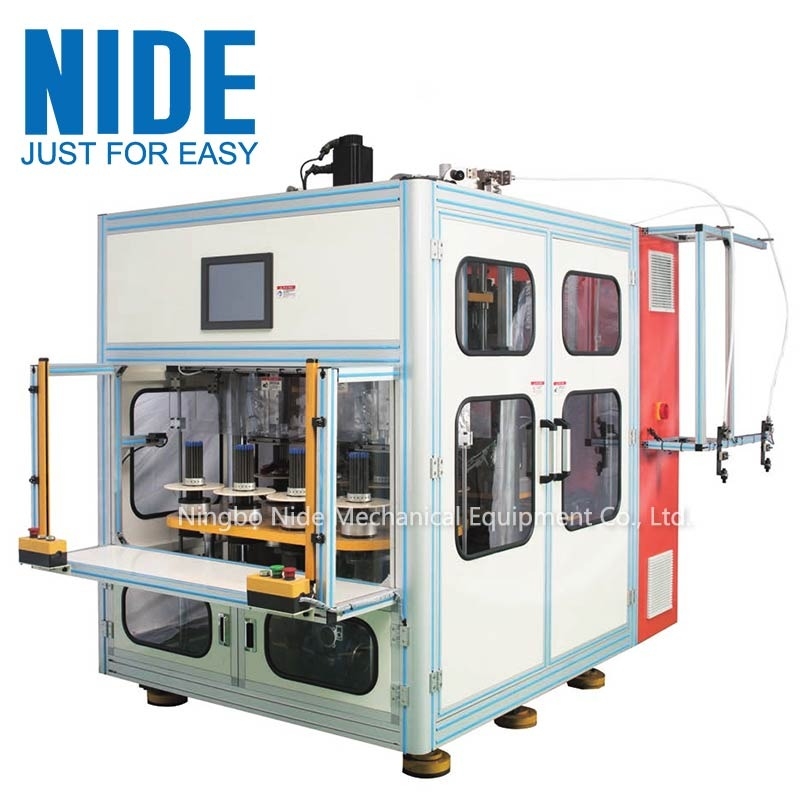 Máquina de enrolamento de armaduras de 22 a 80 mm totalmente automática Tipo de automação Performance Produção