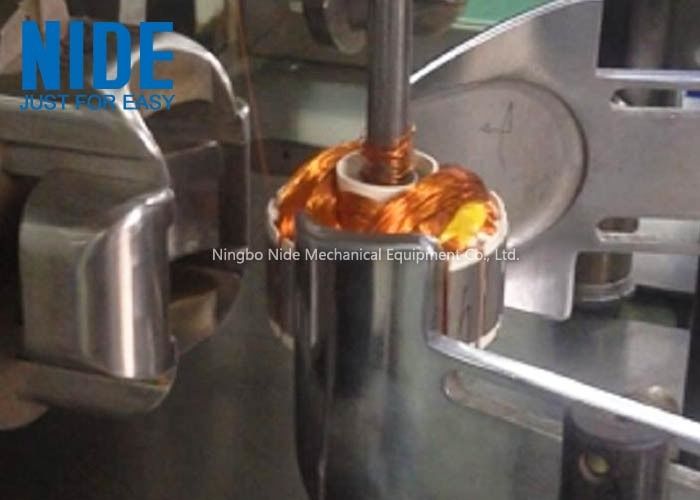 Máquina de enrolamento exterior da armadura da bobina de rotor externo para o motor de fã de Exhuast