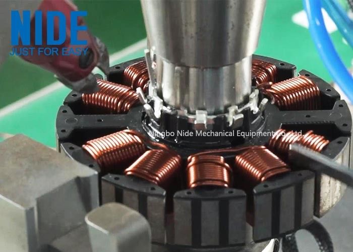 BLDC Stator Armature Needle Coil Winding Machine para motor sem escova Eficiência de 120 Rpm