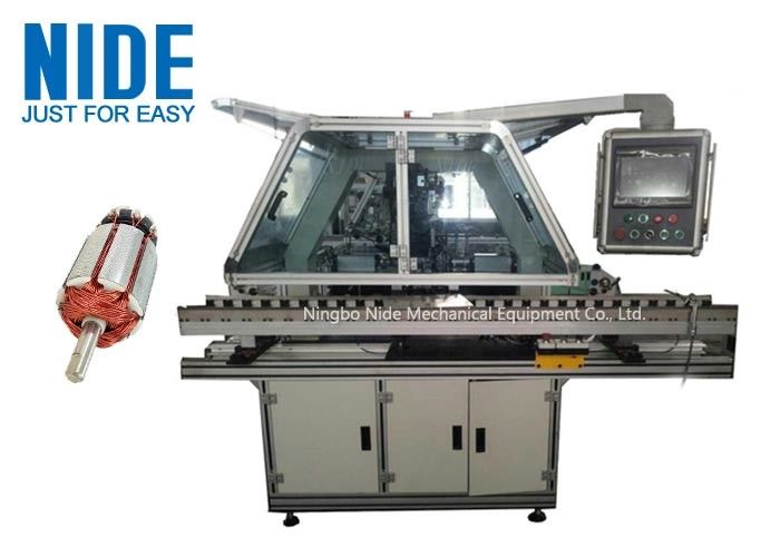 Máquina de enrolamento totalmente automático da armadura para o enrolamento de bobina do rotor do motor do electir