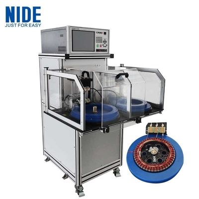 Máquina de ensaio de sobrecorrência automática do motor do stator do centro da roda
